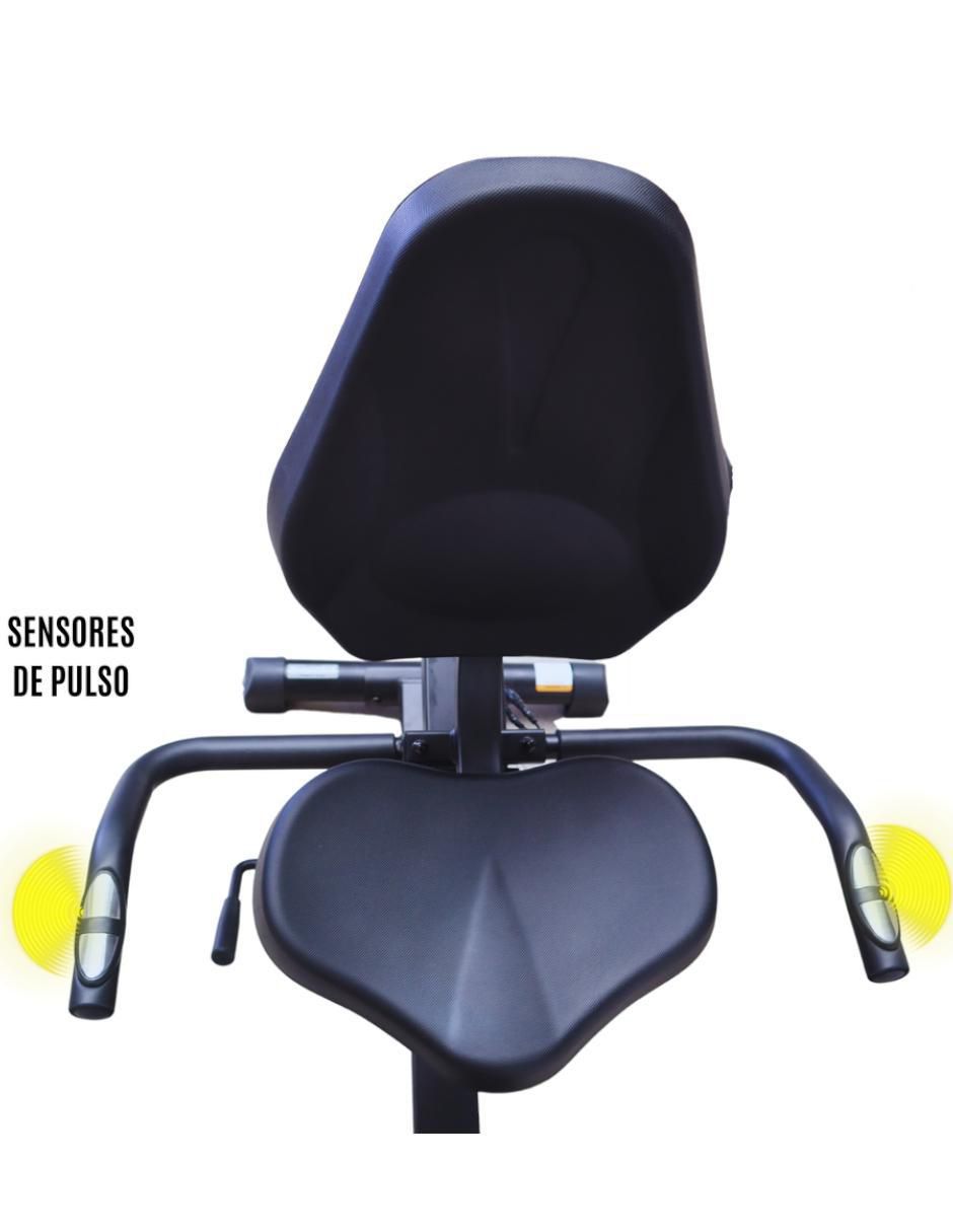 Bicicleta recumbente acero y plástico 5