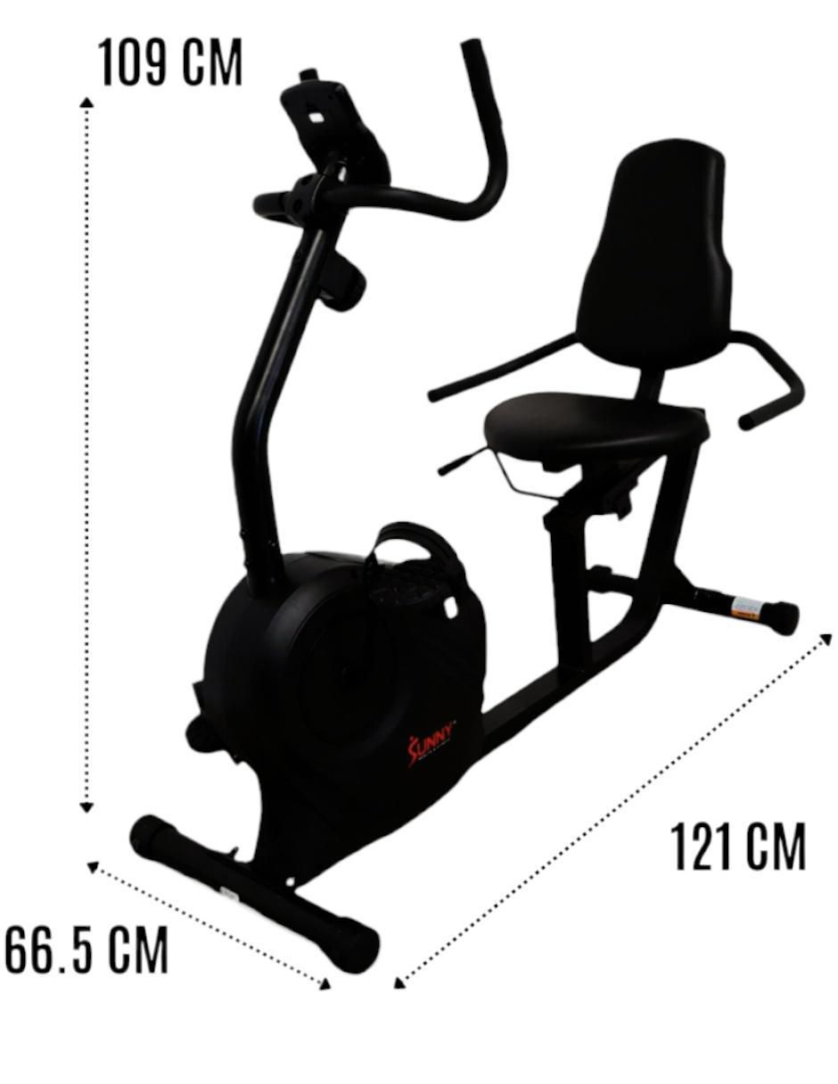 Bicicleta recumbente acero y plástico 7