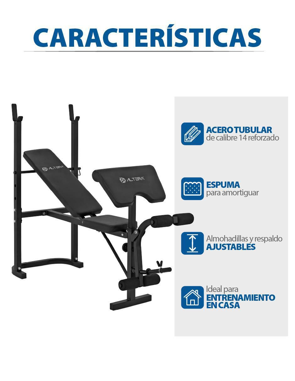 Banca para entrenamiento Bullseye 2