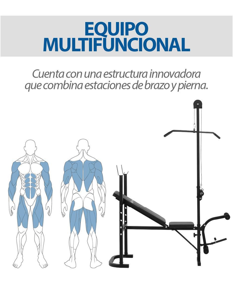Banca para entrenamiento Bullset 4