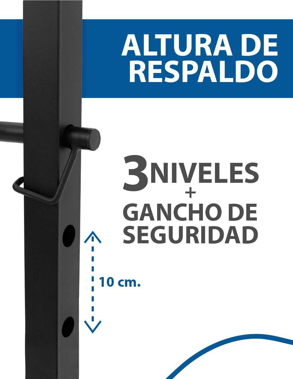 Banca para entrenamiento Bullset 6