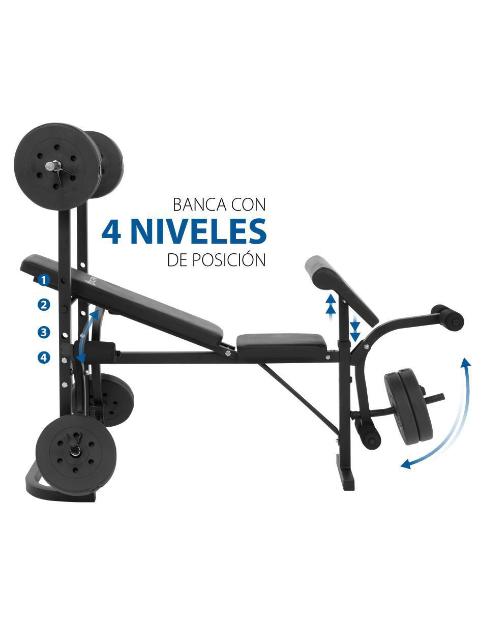 Banca para entrenamiento Lionset 2