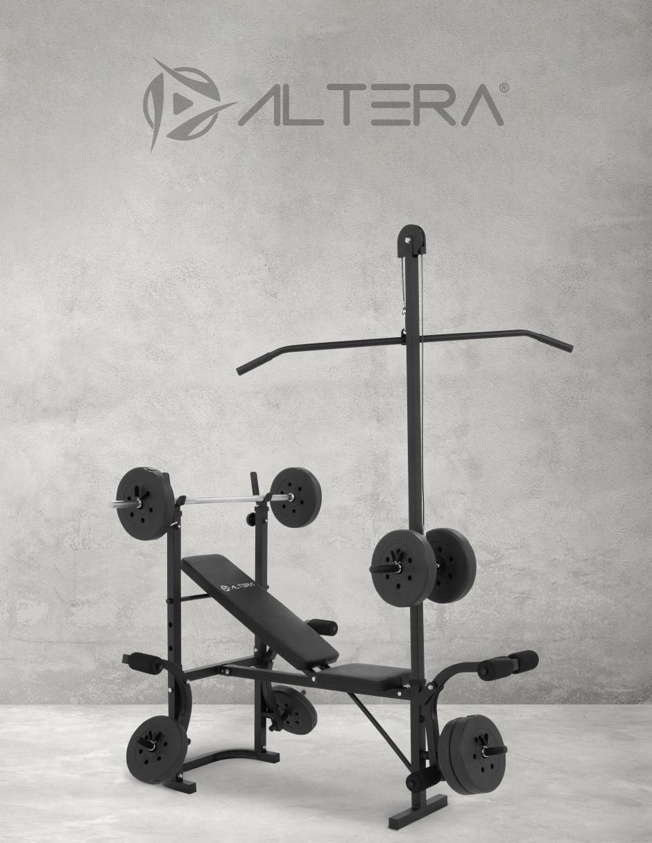 Banca para entrenamiento Lionset 6