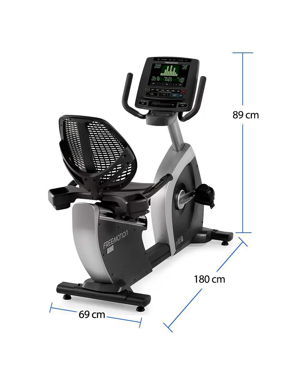 Bicicleta recumbente acero y plástico 5