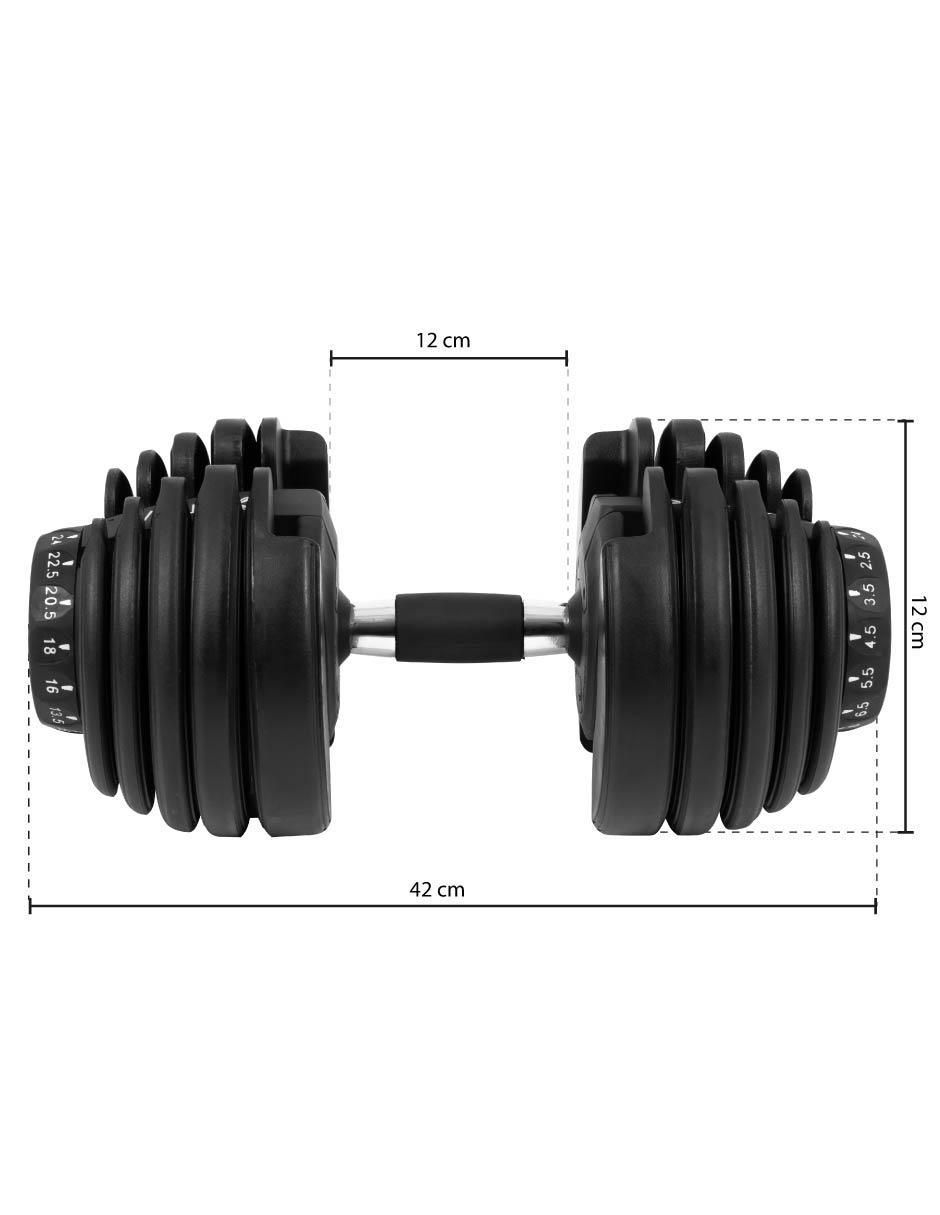 Mancuerna de peso variable 24 kg 5