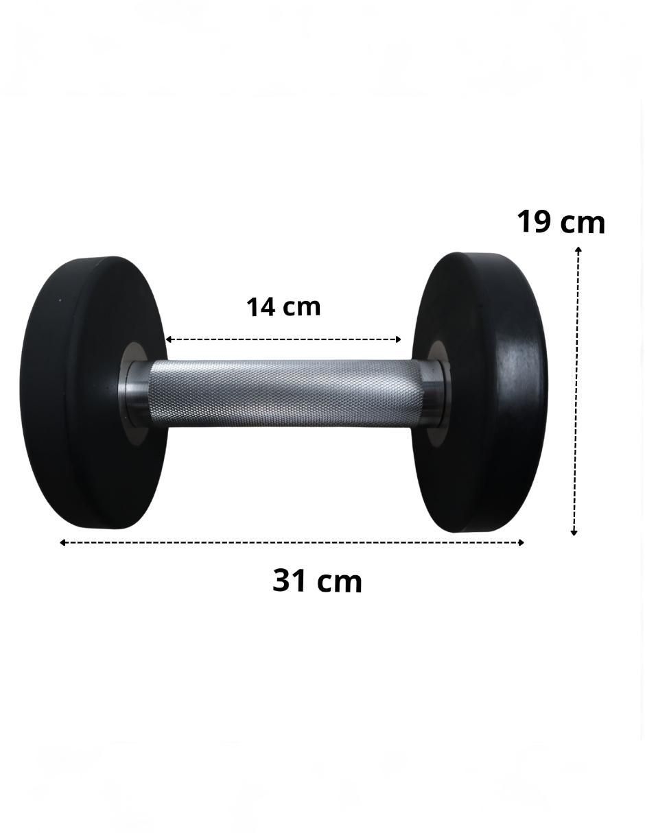 Set mancuernas de peso fijo 30 kg 2 piezas 5