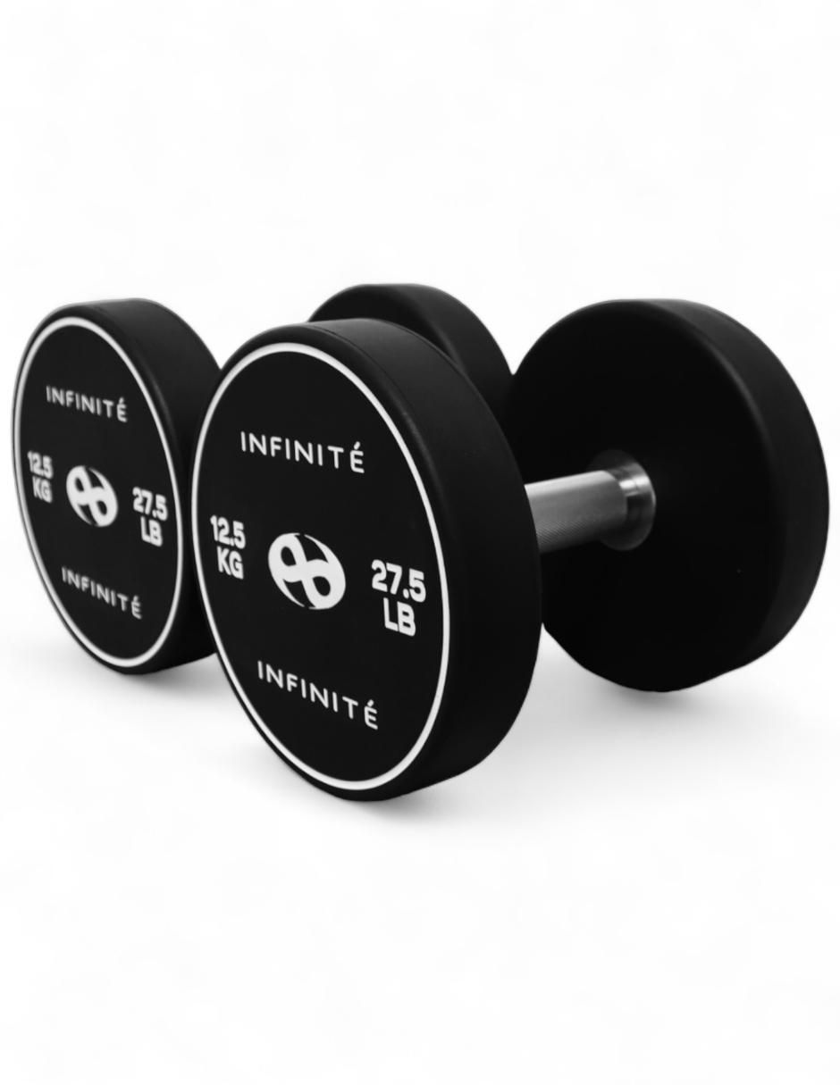 Set mancuernas de peso fijo 12.5 kg 2 piezas