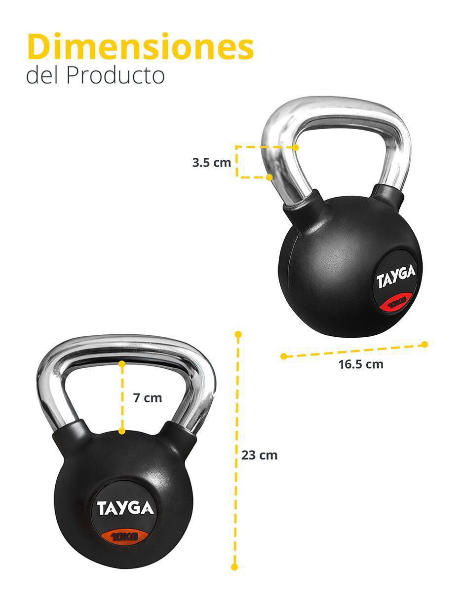 Mancuerna de peso fijo 10 kgs 3