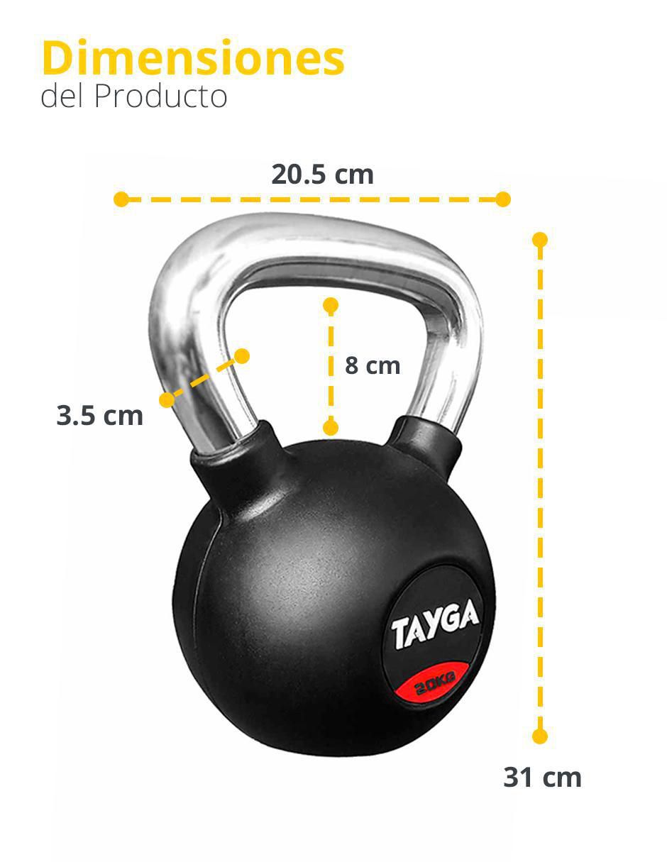 Mancuerna de peso fijo 20 kgs 3