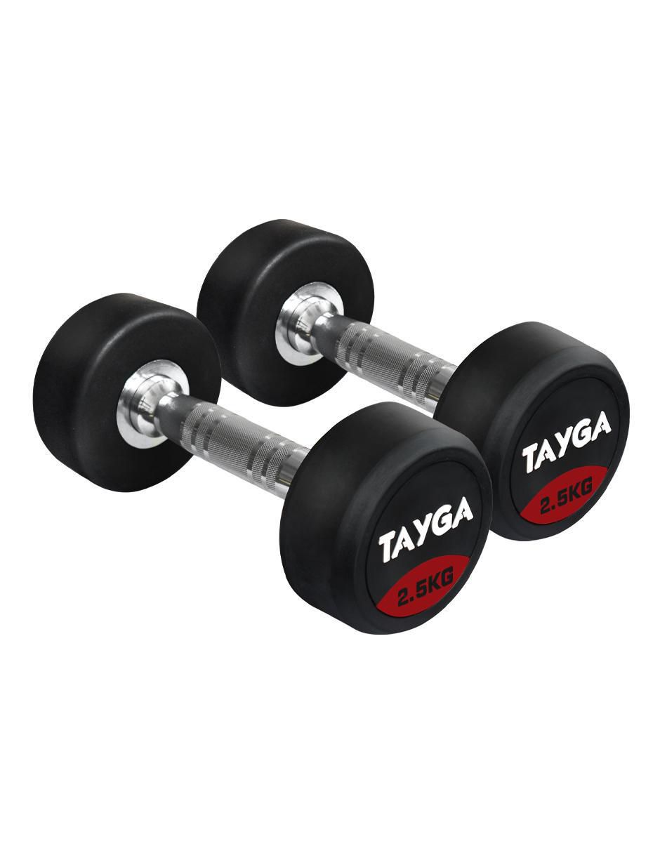 Set mancuerna de peso fijo 5 kg 2 piezas 2