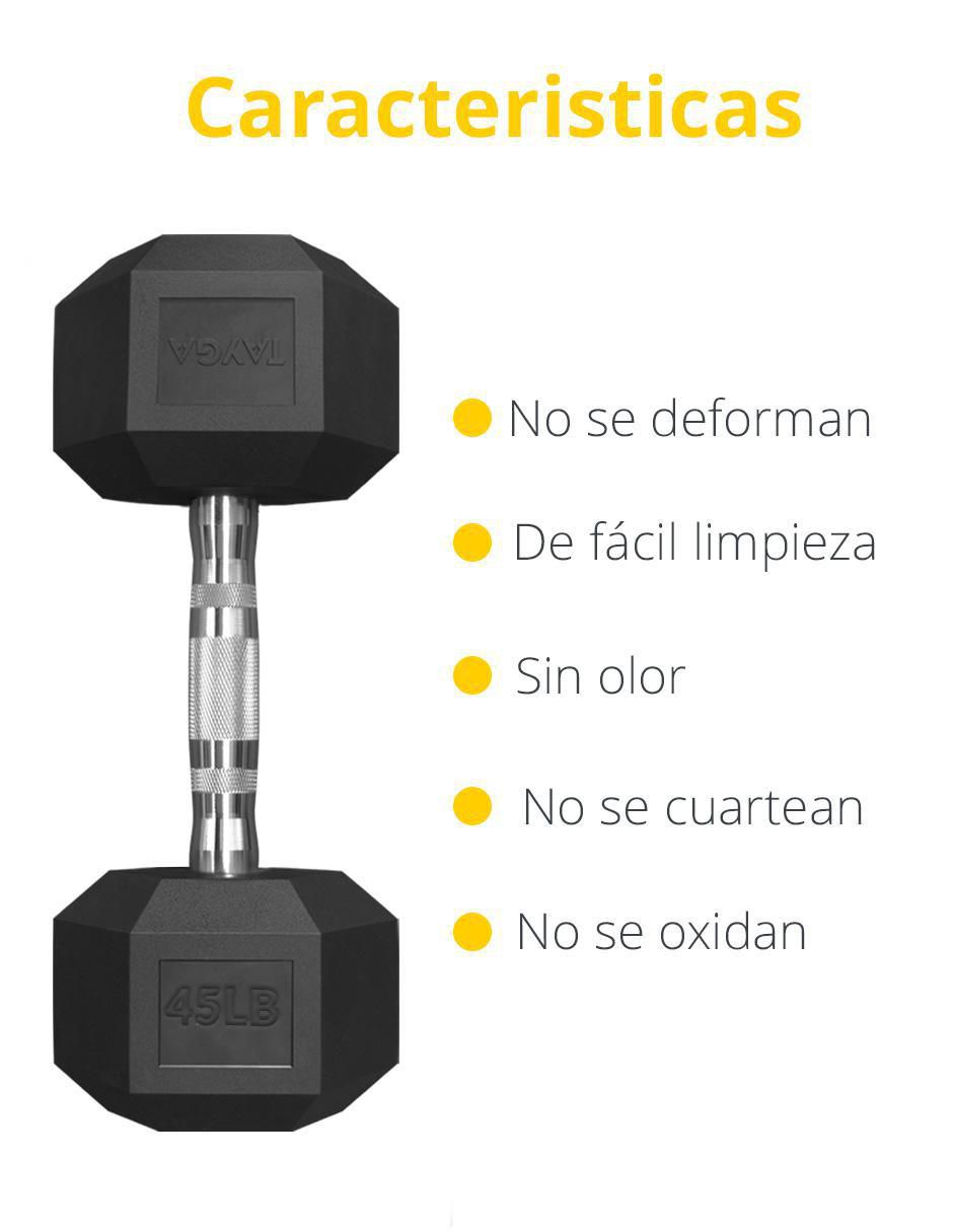 Mancuerna de peso fijo 22.6 kgs 3