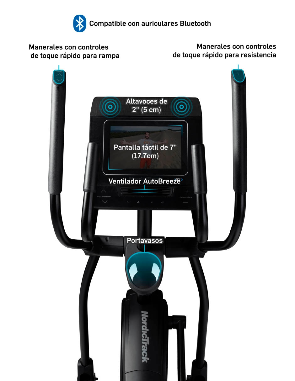 Elíptica NordicTrack AirGlide 7i 17