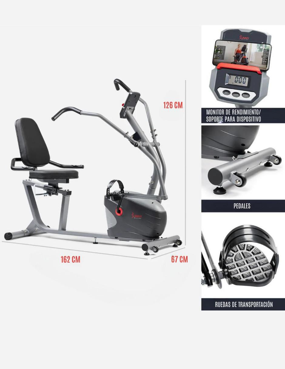 Bicicleta recumbente acero 6