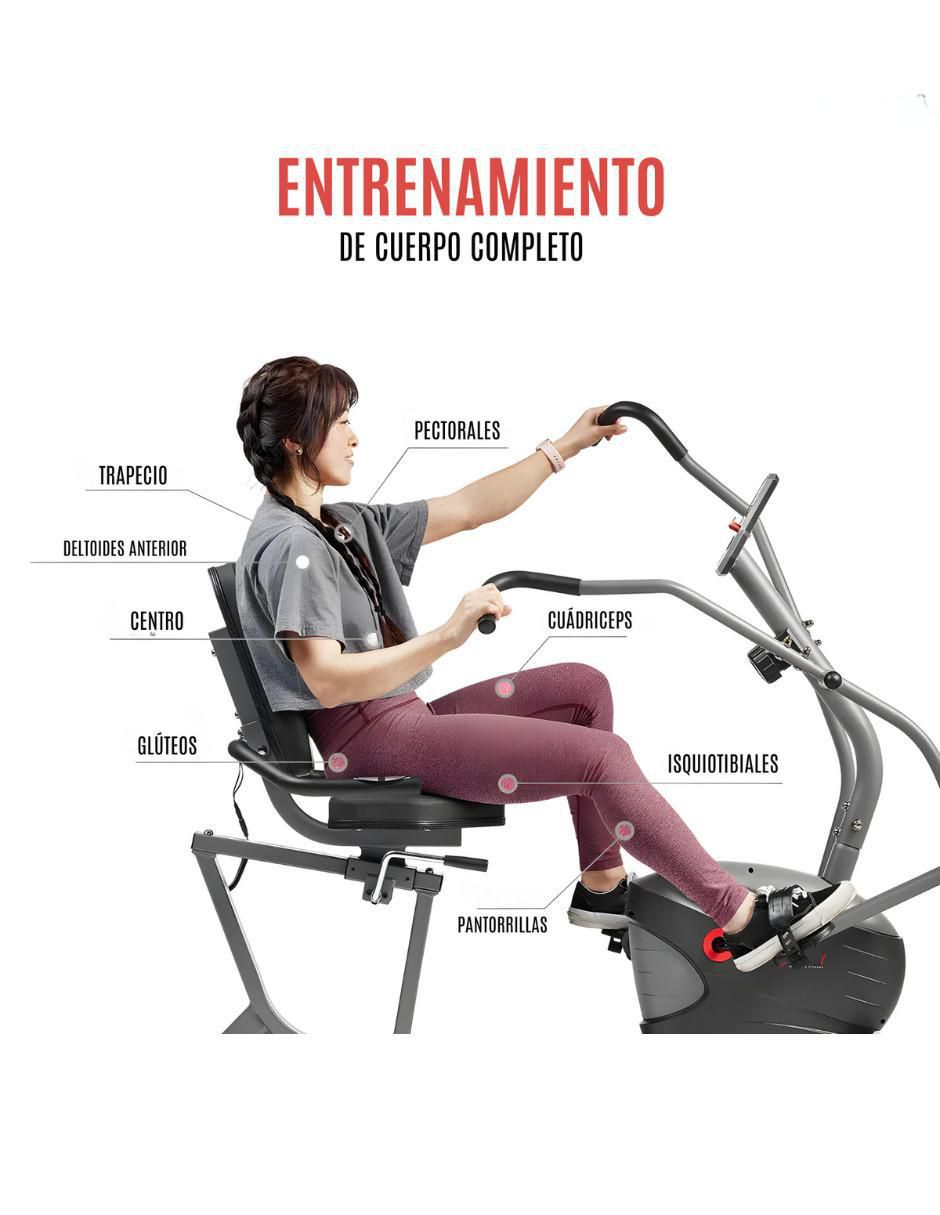 Bicicleta recumbente acero 5