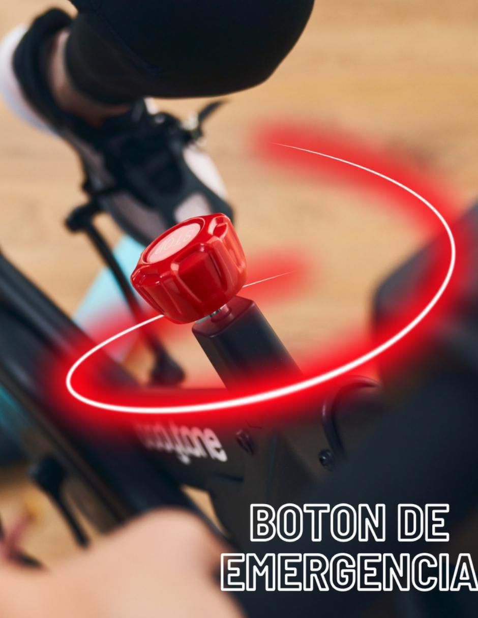 Bicicleta de spinning acero 6