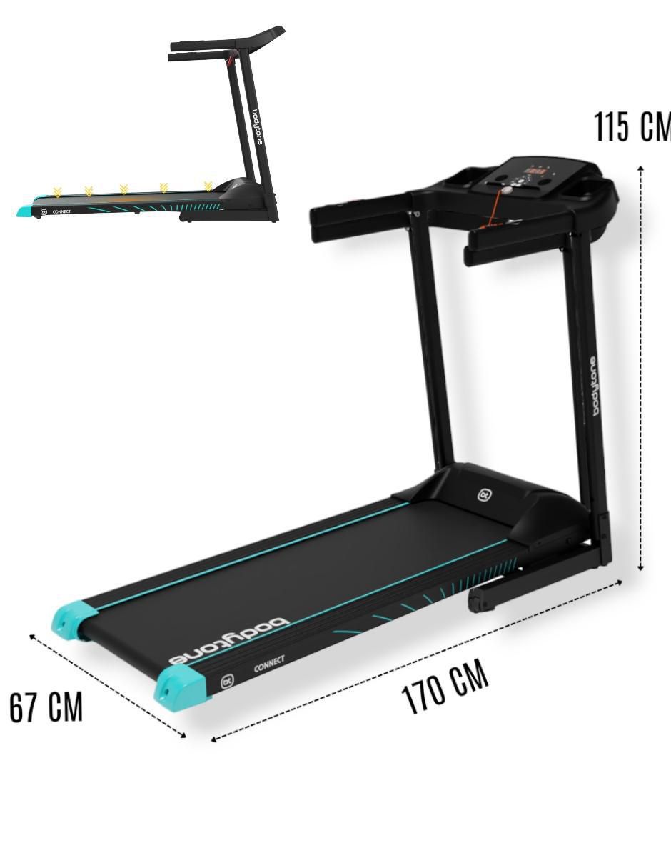 Caminadora semiprofesional Bt-Ar200C-B plegable 8