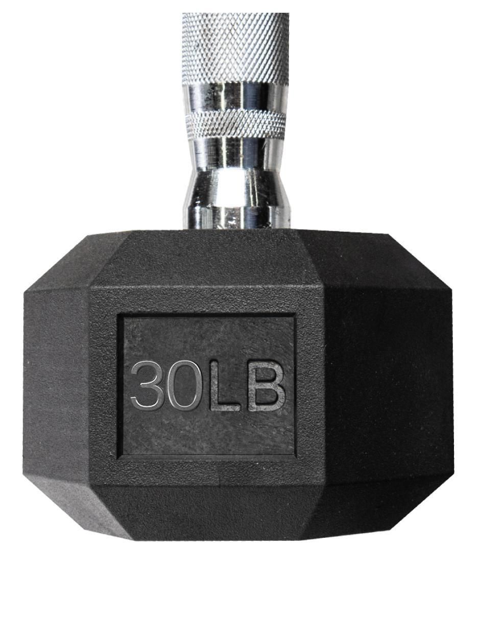 Set mancuernas de peso fijo 13.6 kg 2 piezas 4