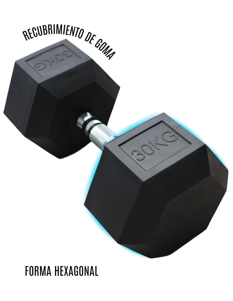 Set mancuernas de peso fijo 30 kg 2 piezas 4