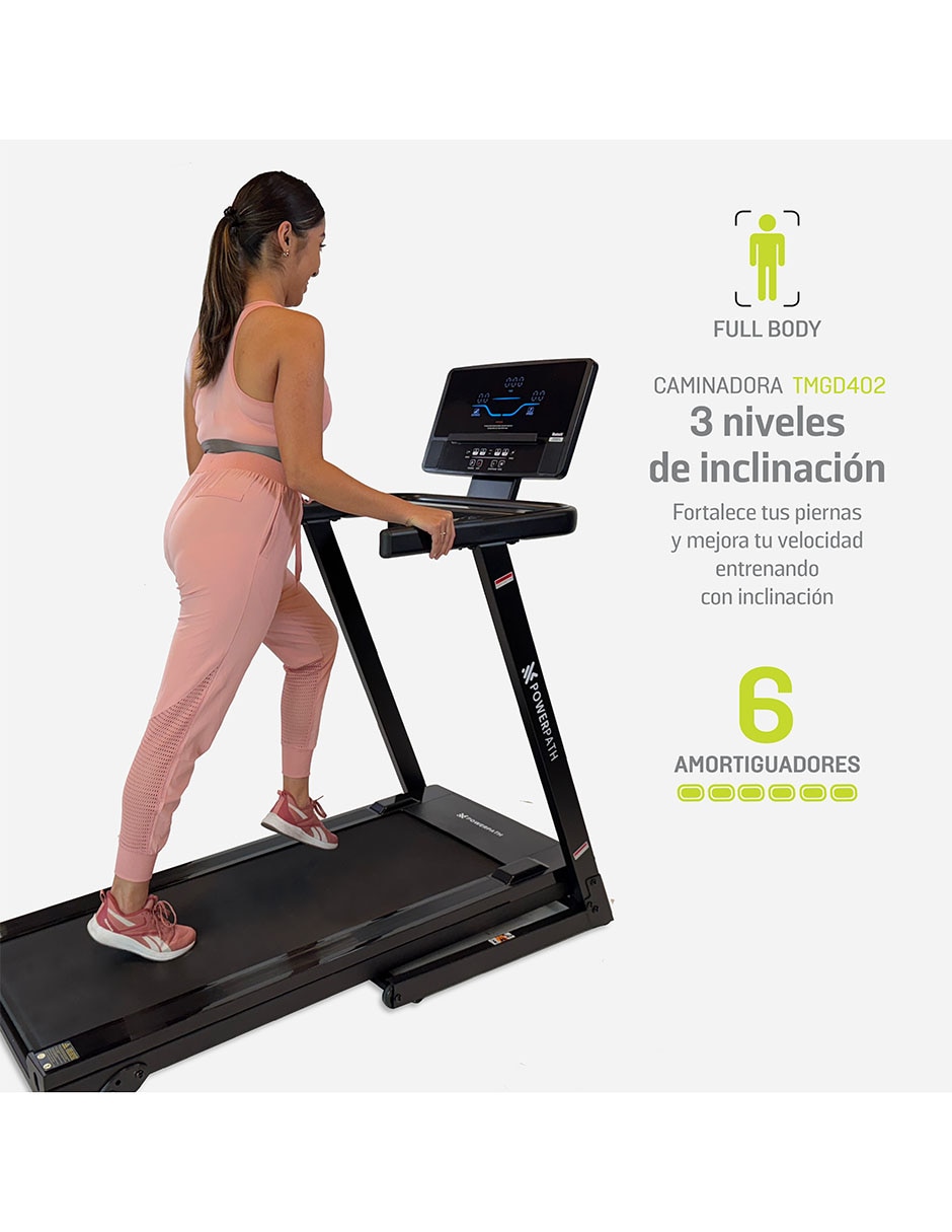 Caminadora casera Tmgd402 plegable 7