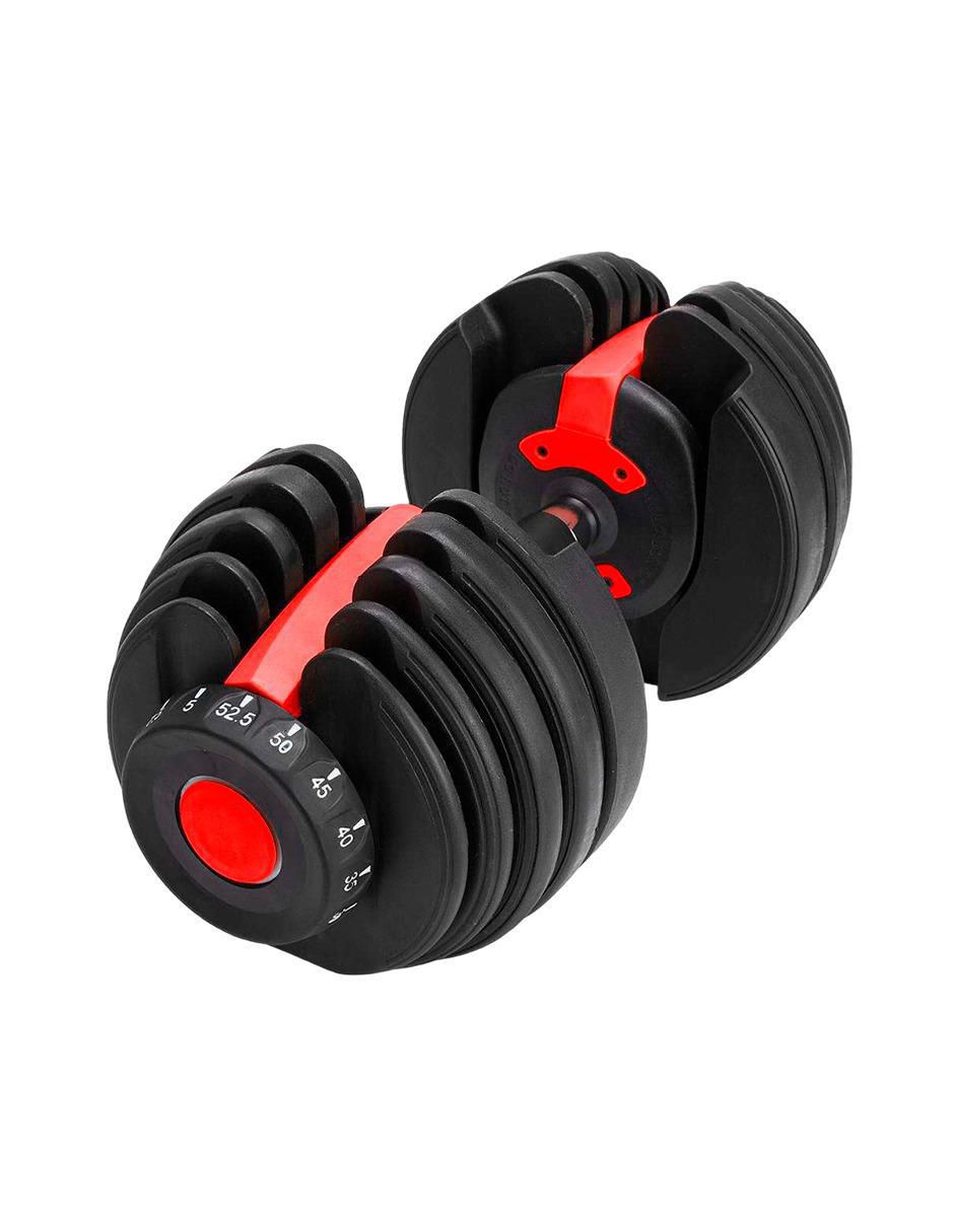 Set mancuernas de peso variable 24 kg 12 piezas 3