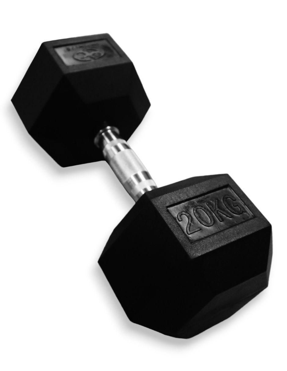 Set mancuernas de peso fijo 20 kg 2 piezas 2