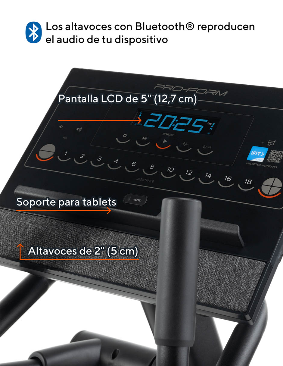 Elíptica Carbon EL 18