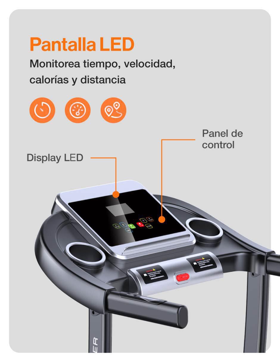 Caminadora casera B2-400 plegable 10