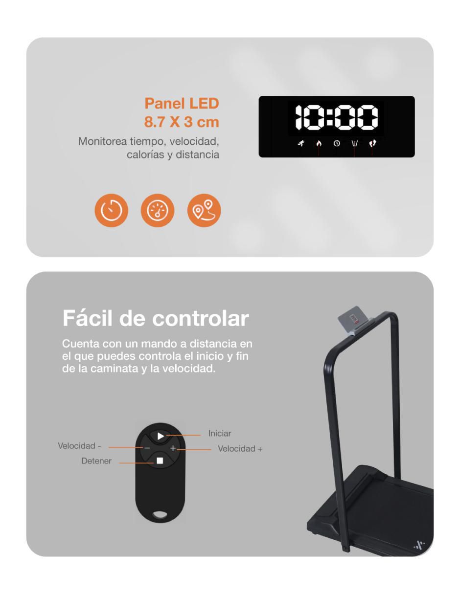 Caminadora casera plegable 6