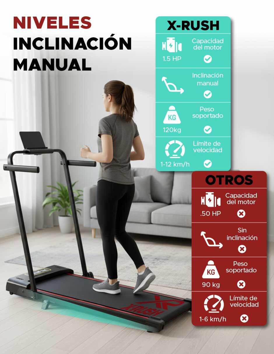 Caminadora profesional eléctrica plegable 2