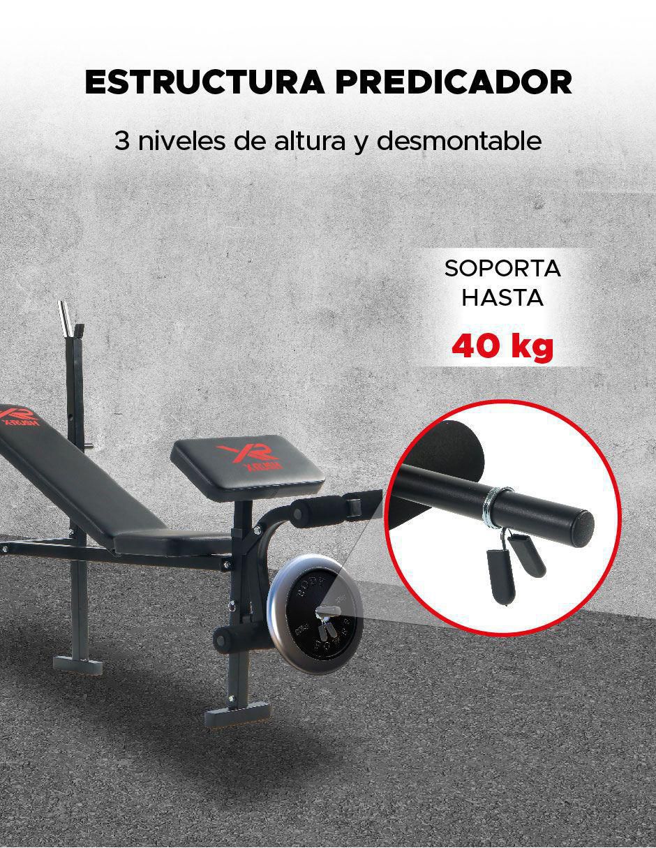Banca para entrenamiento Banco para Pesas 3
