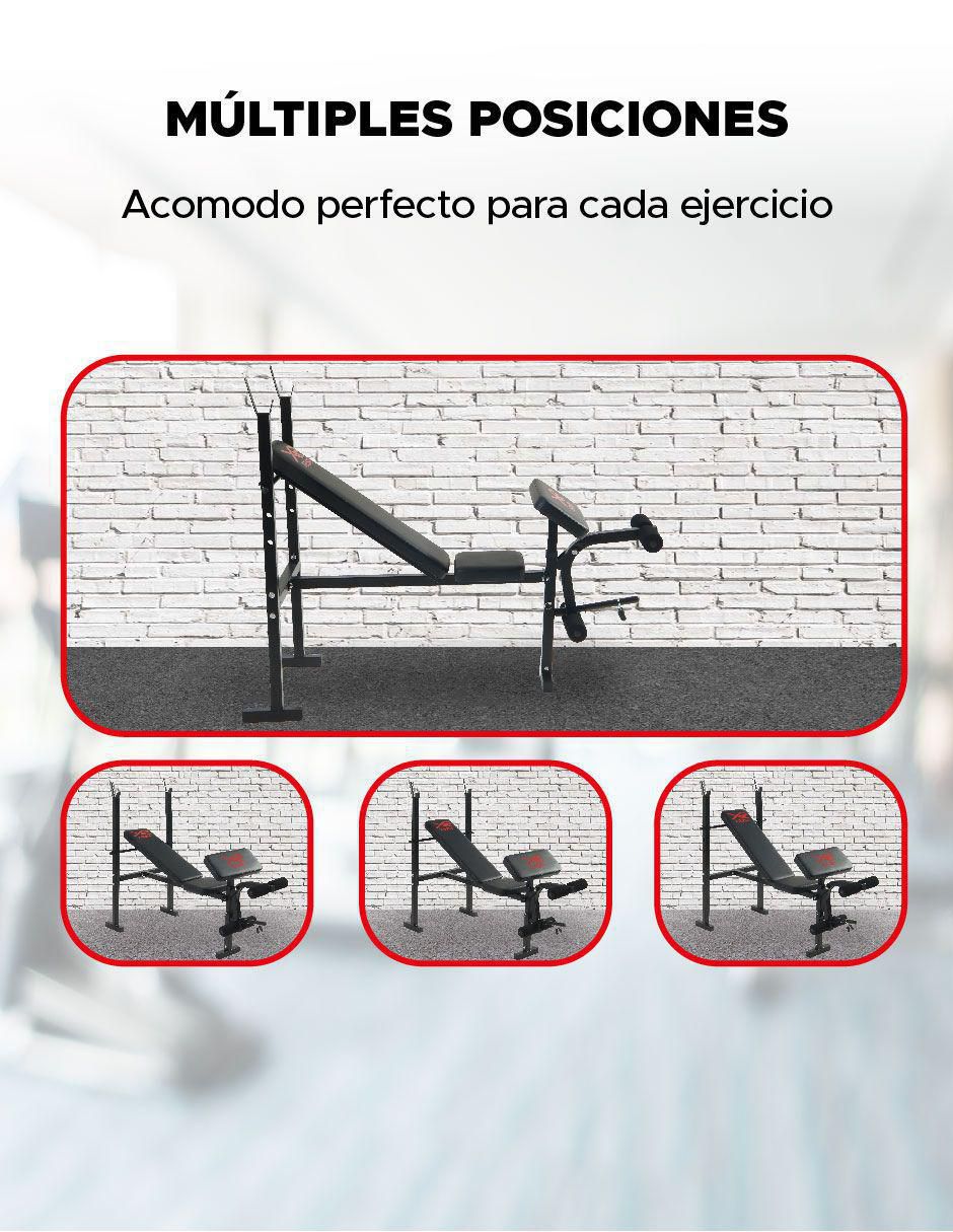Banca para entrenamiento Banco para Pesas 4