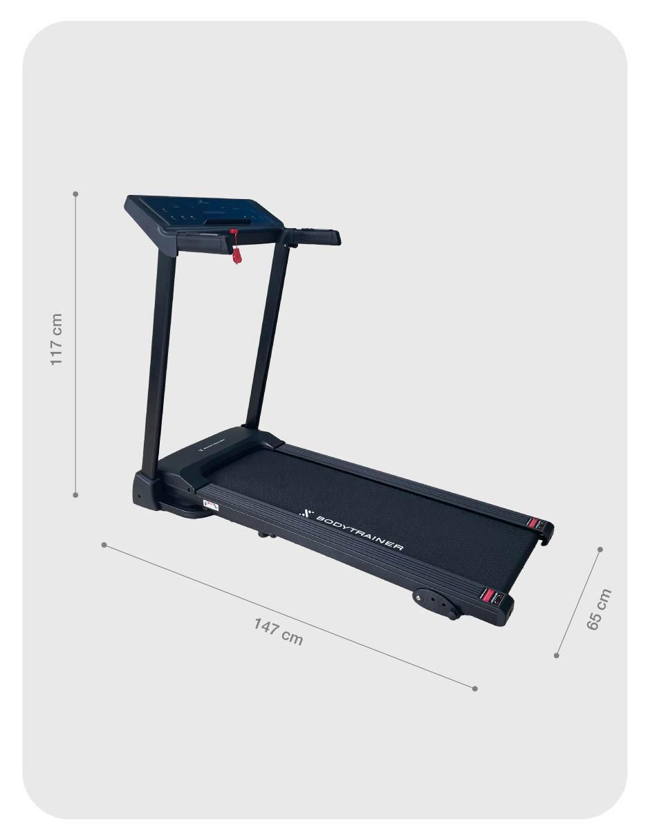 Caminadora casera Btru-850 plegable 11