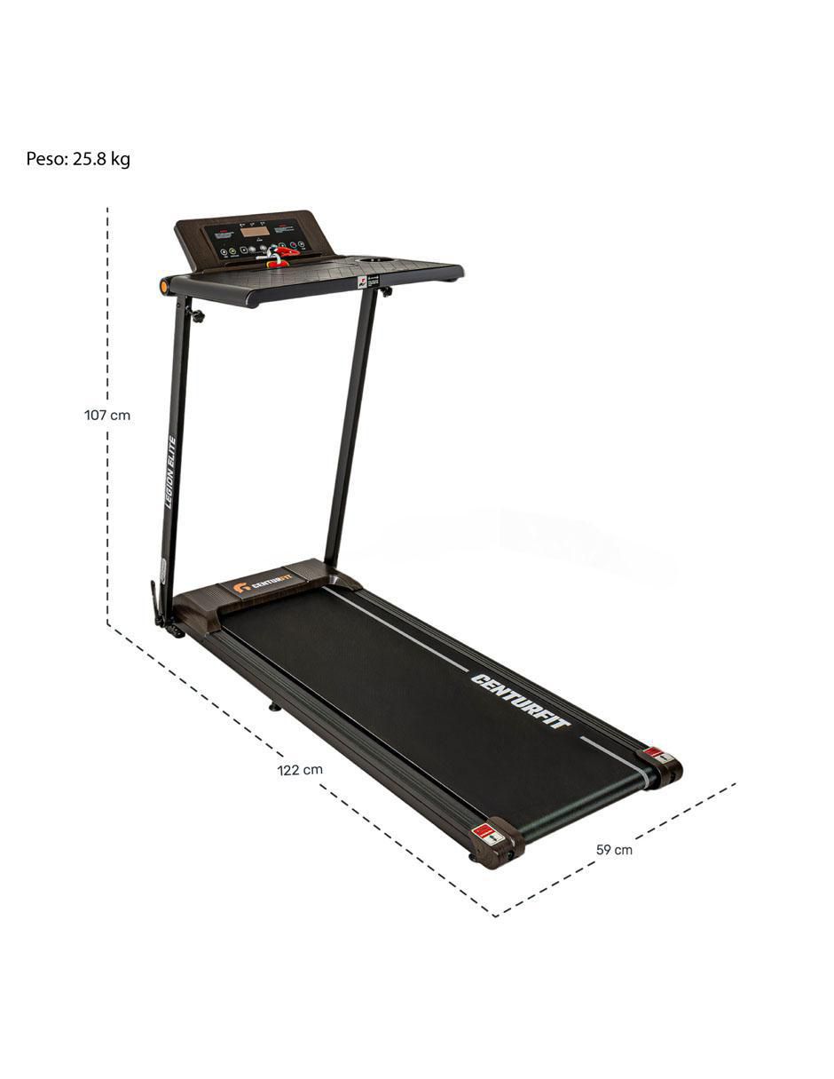 Caminadora semiprofesional plegable 11