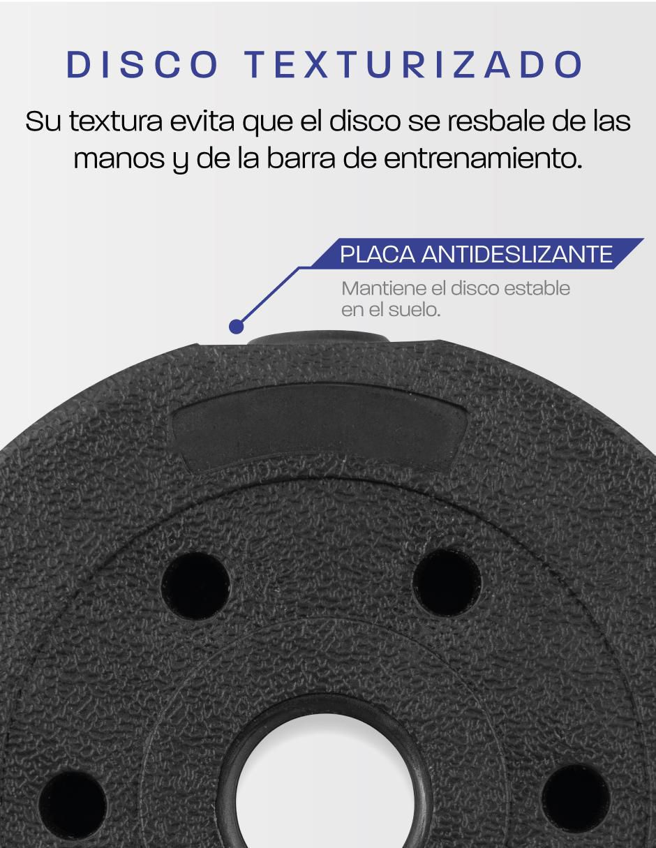 Set mancuernas de peso variable 20 kg 23 piezas 4