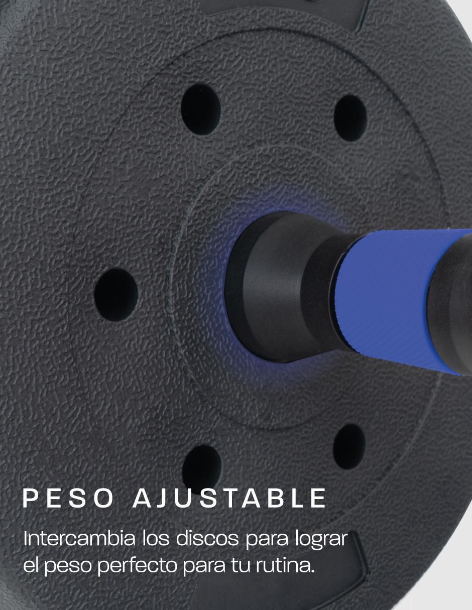 Set mancuernas de peso variable 20 kg 23 piezas 6