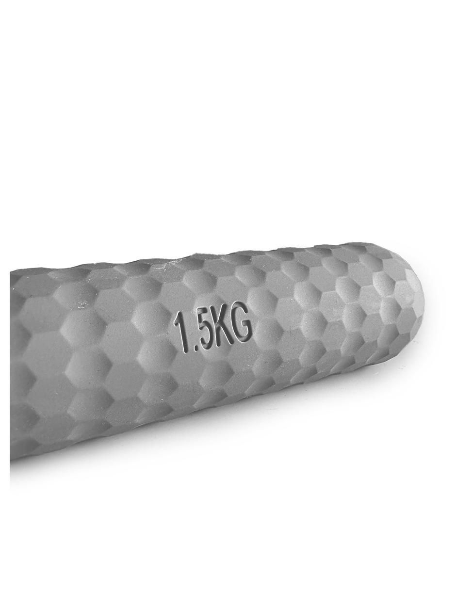 Set mancuernas de peso fijo 3 kg 2 piezas 2