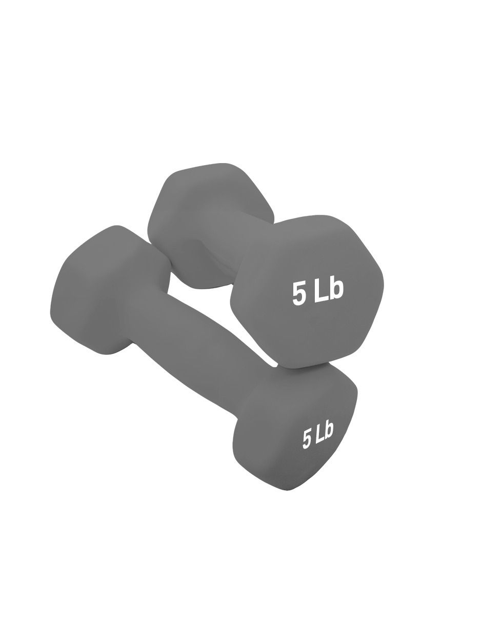 Set mancuernas de peso fijo Bluelander 2 kg 2 piezas 2