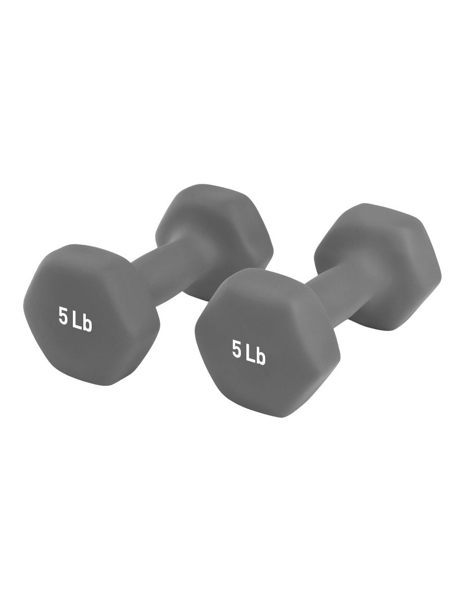 Set mancuernas de peso fijo Bluelander 2 kg 2 piezas 3