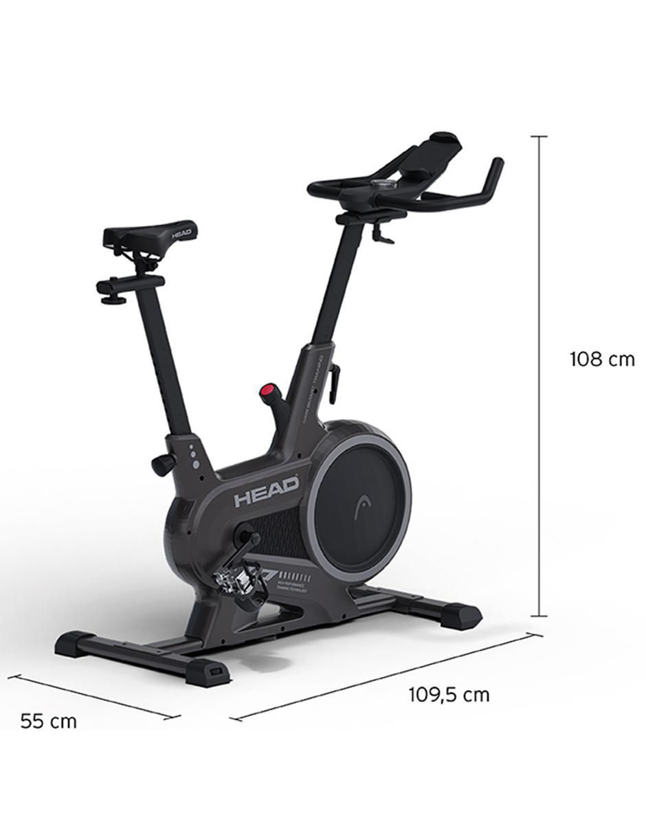 Bicicleta de spinning acero y plástico 5
