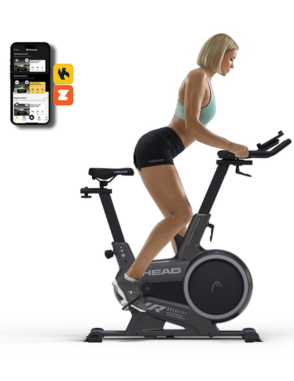 Bicicleta de spinning acero y plástico 4