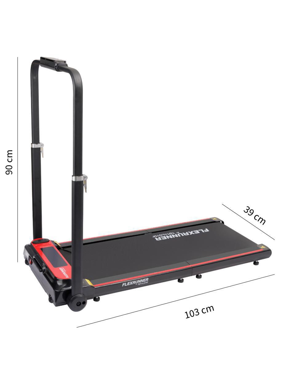 Caminadora casera Flex Runner plegable 11