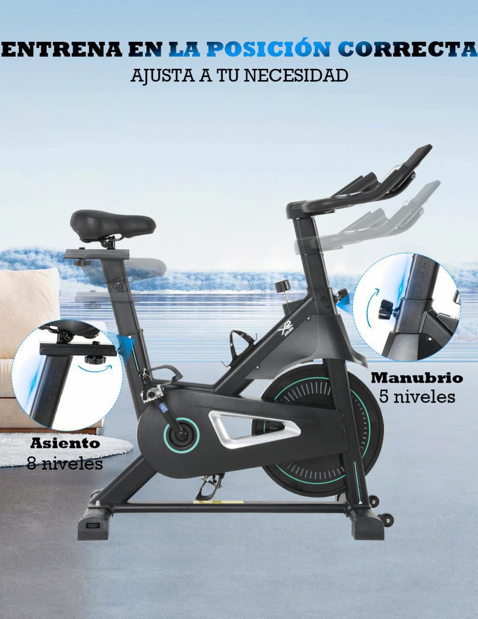 Bicicleta de spinning hierro 5