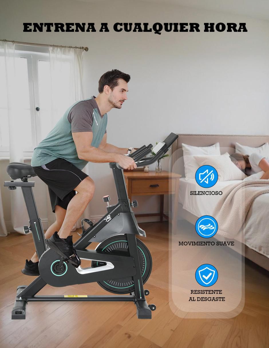 Bicicleta de spinning hierro 6