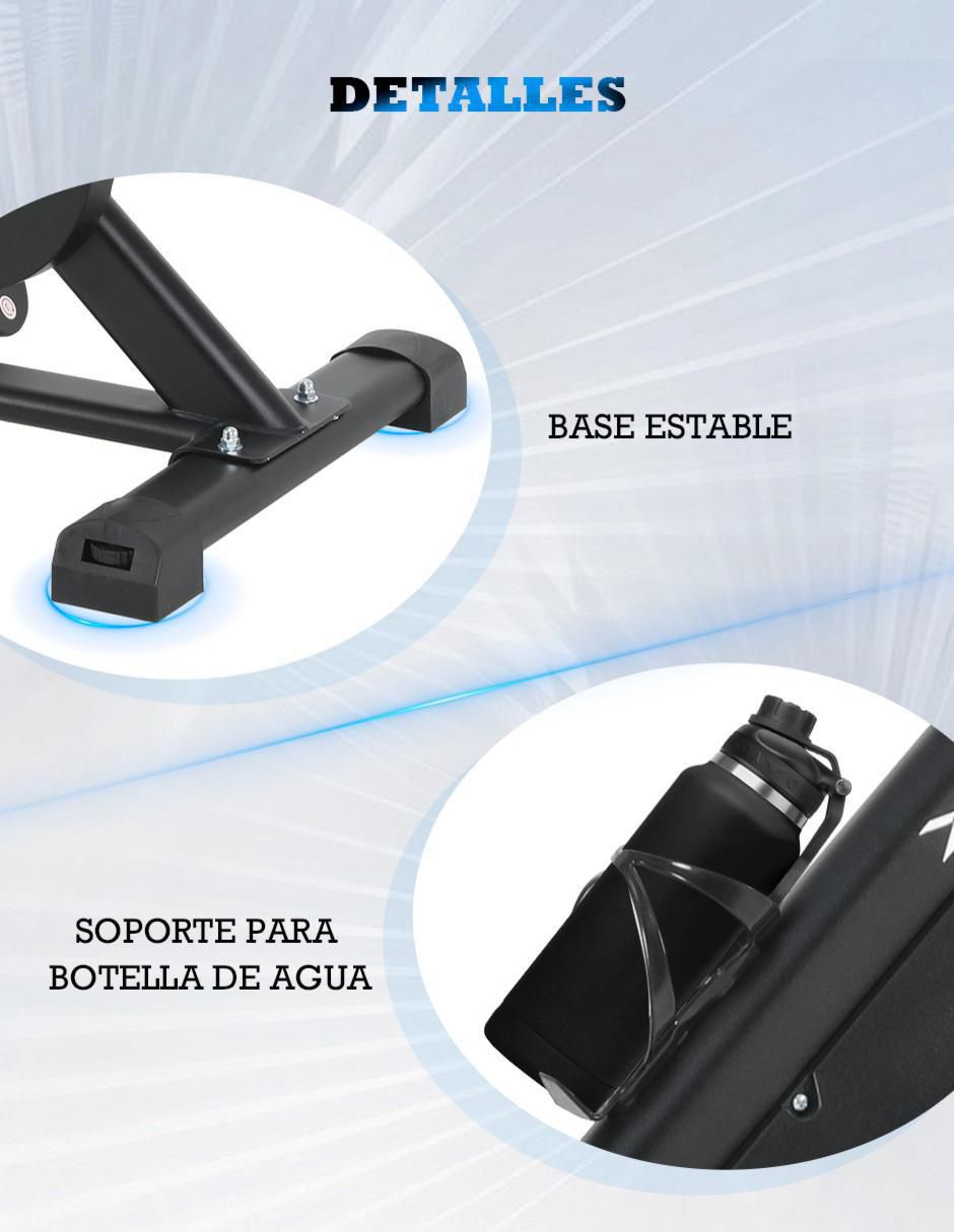 Bicicleta de spinning hierro 9