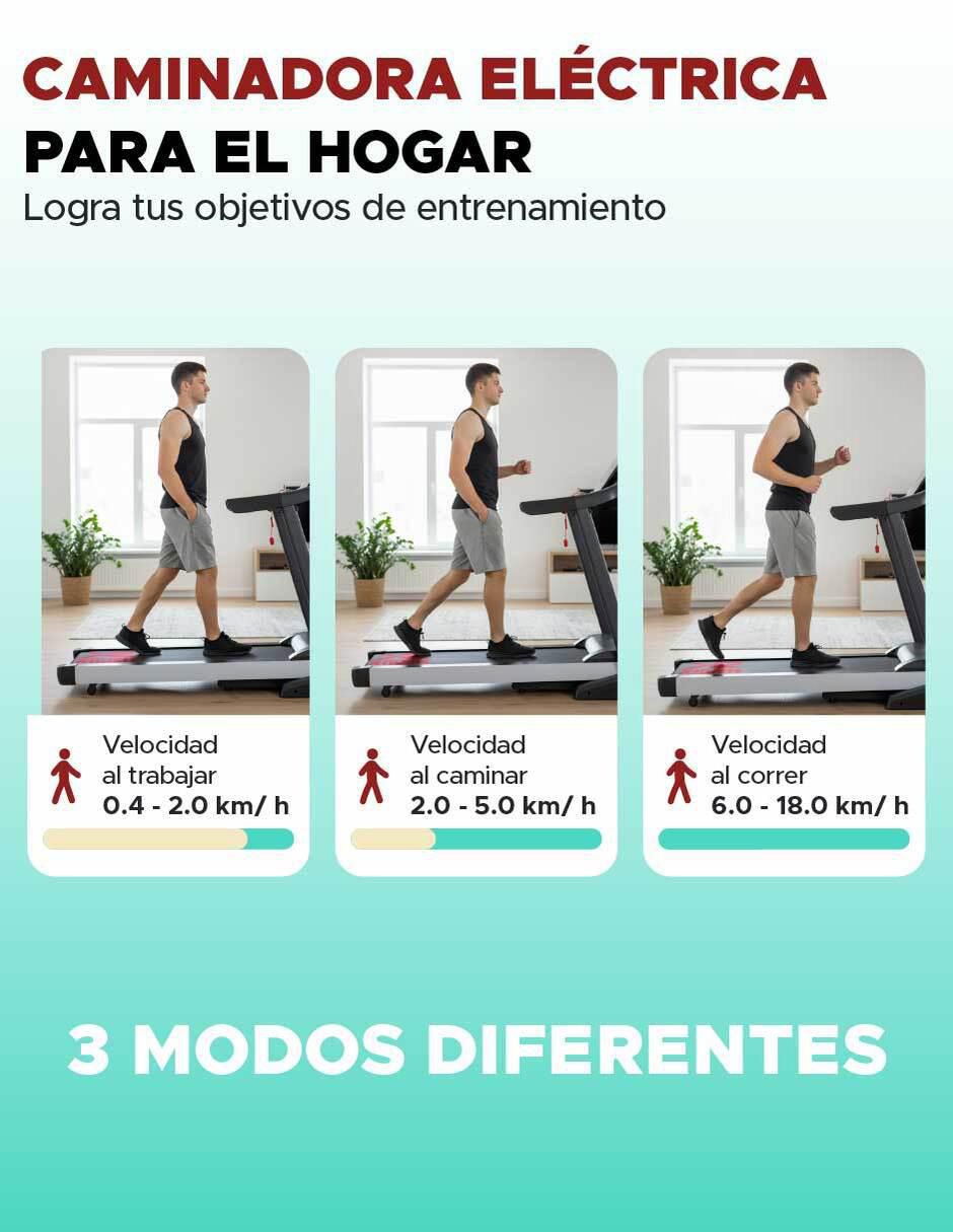 Caminadora profesional Thunder plegable 8