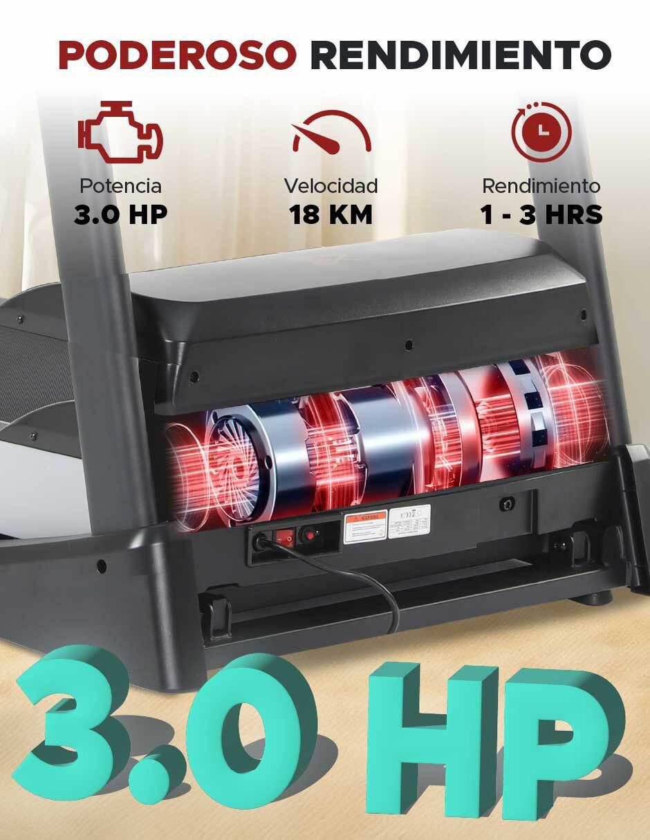Caminadora profesional Thunder plegable 12