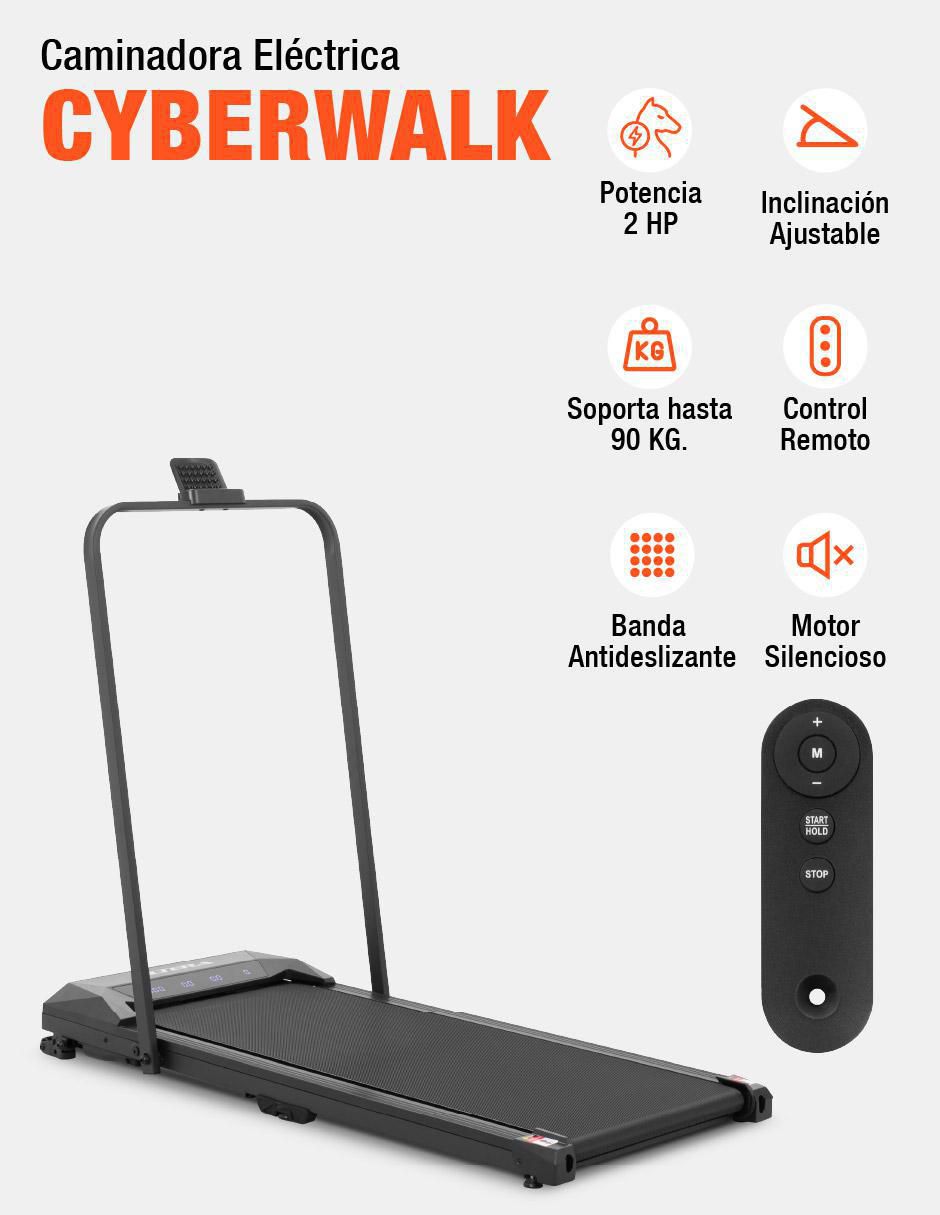 Caminadora semiprofesional plegable 2