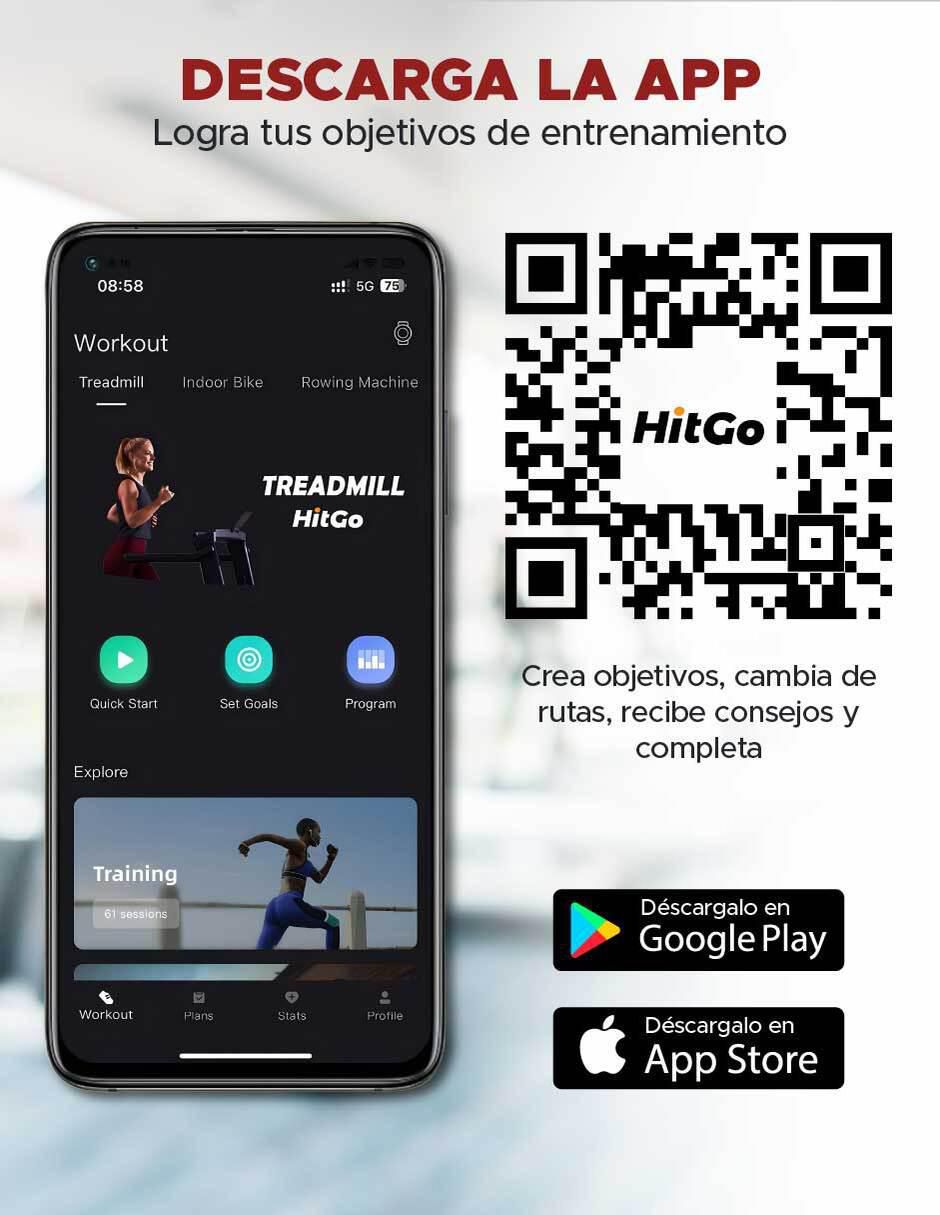 Caminadora profesional plegable 5
