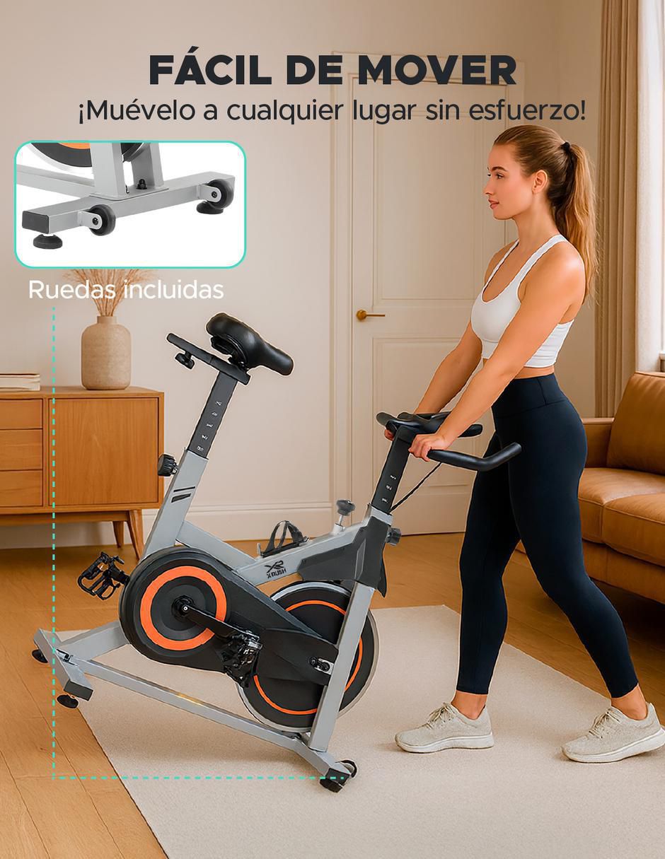 Bicicleta de spinning modelo Strider de hierro 5