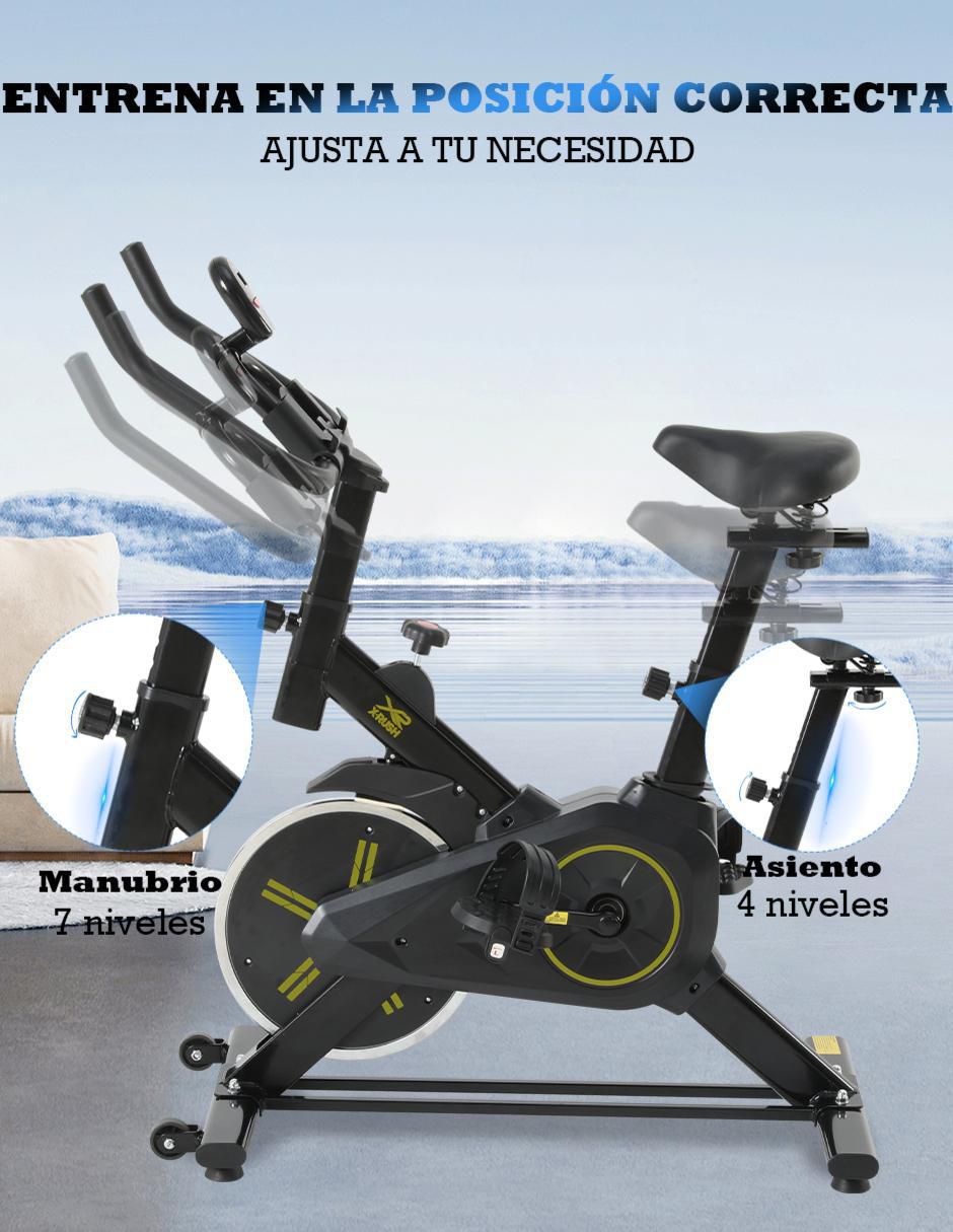 Bicicleta de spinning hierro 11